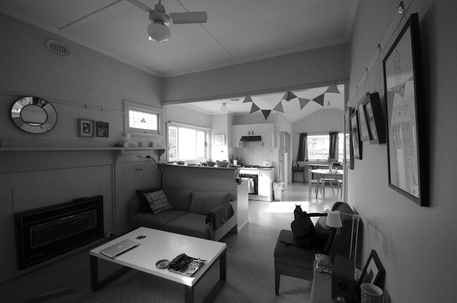 old living area